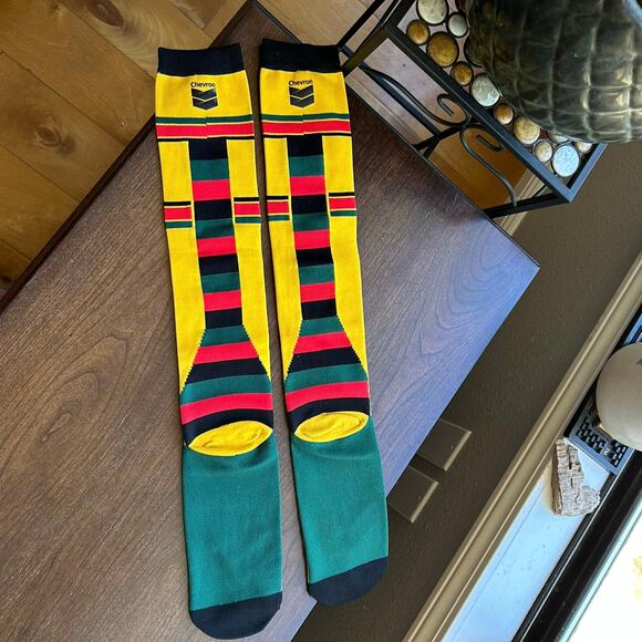 Oakland A’s African American Heritage Night SGA Socks Athletics chevron - Picture 2 of 5